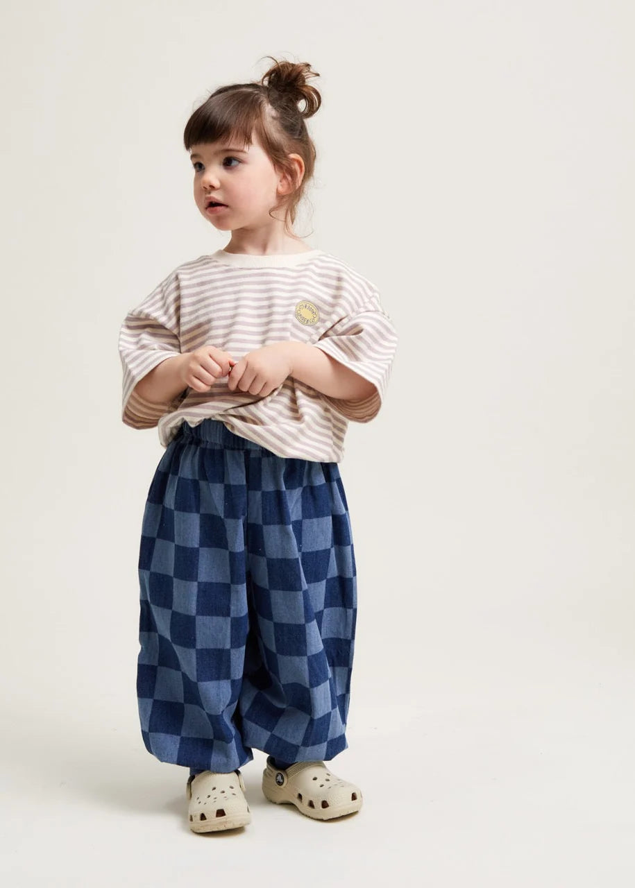 Murphy Checkerboard Balloon Pants