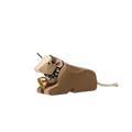 Trauffer Cow 1, lying down, Brown Swiss