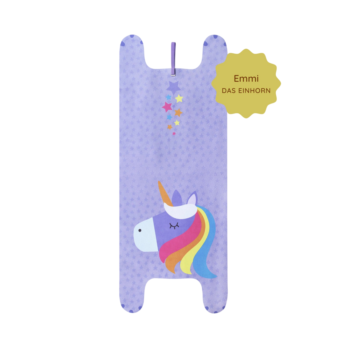 Emmi the Unicorn Kids' Yoga Play Mat - Purple