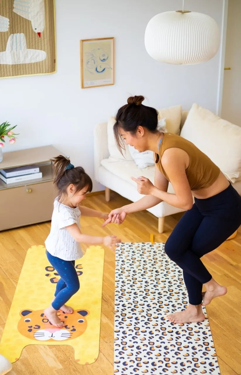Wild Leo Yoga Play Mat