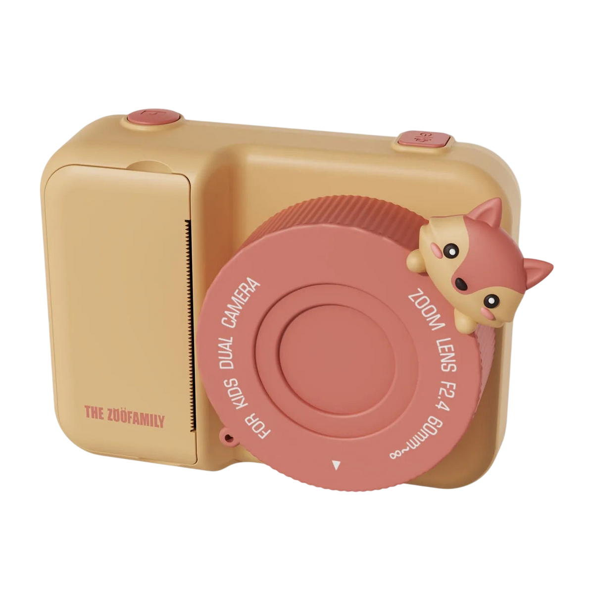 P2 Kids' Camera - Zoo Print Fox