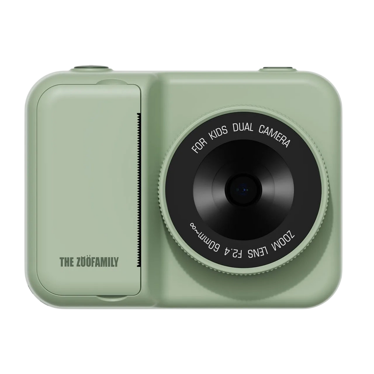 Appareil photo pour enfants P2 - Motif zoo « Dino » vert