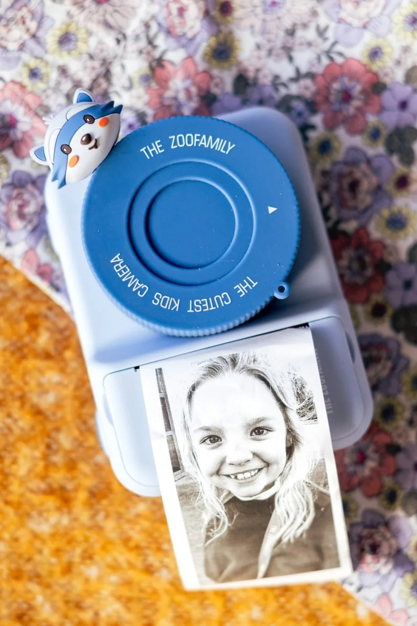 Appareil photo pour enfants P2 - Motif zoo « Raton laveur »