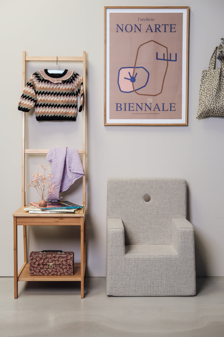 Children's Armchair XL Beige/Sand