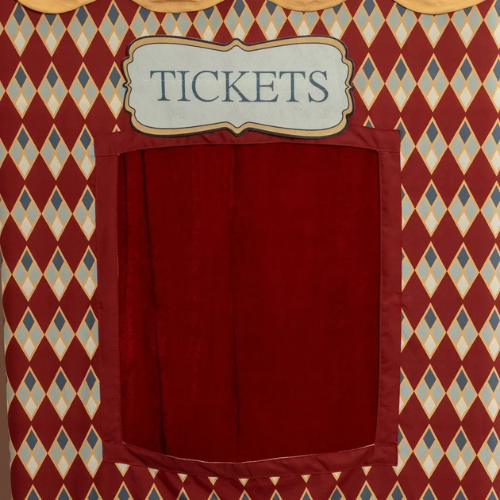 Tente de jeu de cirque vintage