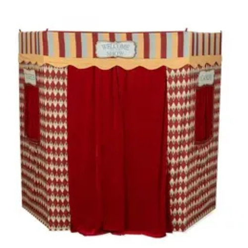Tente de jeu de cirque vintage