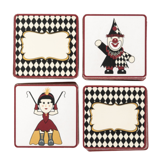 Vintage Circus Memory-Kartenspiel