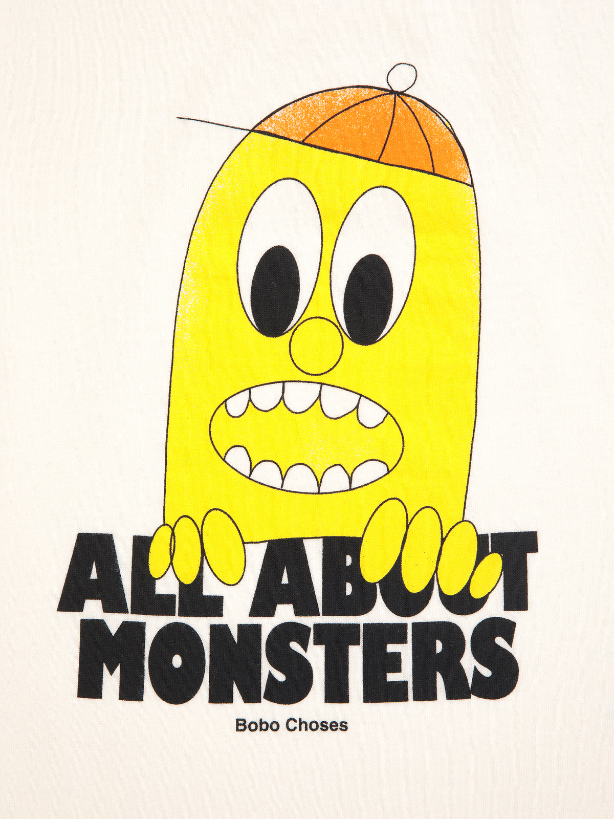 T-shirt à manches longues pour bébé  Bigtooth Lemon Offwhite