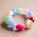 Bracelet de perles multicolores