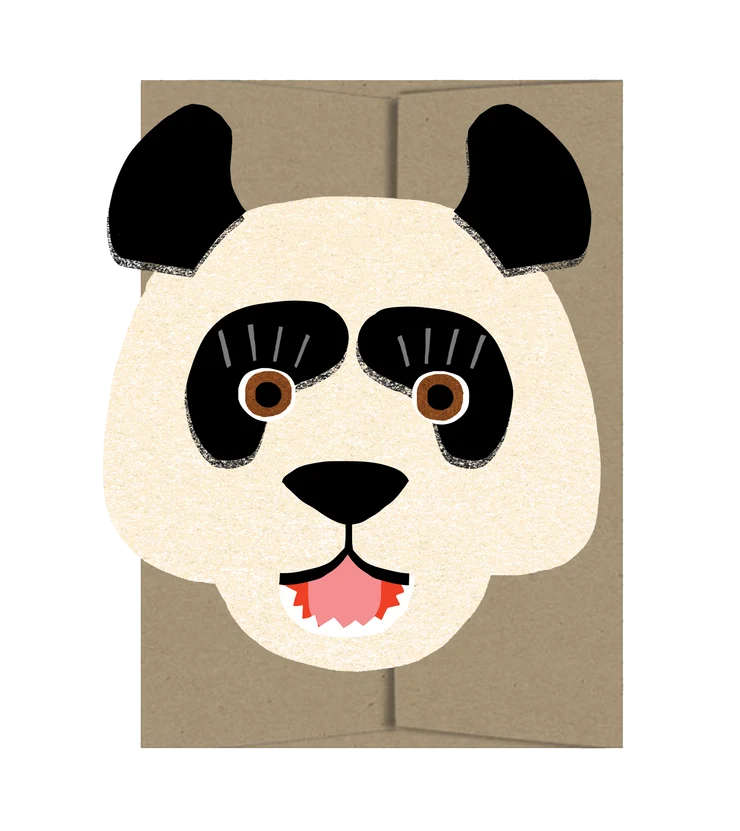 Klappkarte Panda