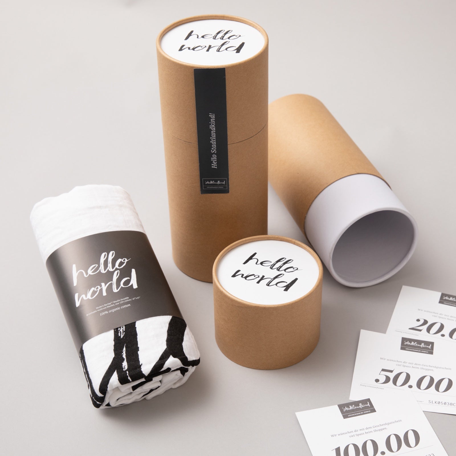 Coffret cadeau de charité naissance
