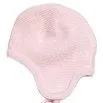 Mütze Merinowolle mit Ohren rosa - frilo swissmade