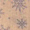 Wool scarf snowflake beige - TGIFW