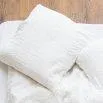 Linus uni, taie d'oreiller 65x100 cm blanc - lavie