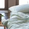 Linus uni, pillow case 65x100 cm mint - lavie
