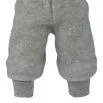 Baby pants Merino, light grey melange - Engel Natur