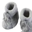 Baby shoes Merino, light grey melange - Engel Natur