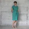 Robe pour femme SIMONE Emerald Print - Where is Marlo