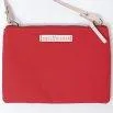 Clutch Charlie red, leather natural - Essl & Rieger 