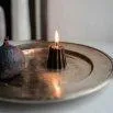 Candlestick bronze dark bronze - Ovo Things