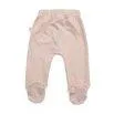 Pantalon pour bébé avec pied ROBYN powder rose - jooseph's 