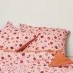 SOSTO dusty pink/caramel, pillow case 65x65 cm - Journey Living