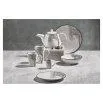 Kaffeetassen Set, 12 Stück, Grau - Villa Collection