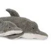 Kuschel- und Wärmetier Delfin Dinkel gross grau - Senger Naturwelt