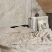Linus uni, natural Pillow case 40x60 cm - lavie
