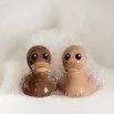 Baby Kawan mini canard en caoutchouc sable nude - HEVEA