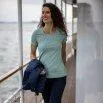T-shirt fonctionnel femme Daria blue surf - rukka