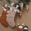 Christmas Stocking Deer Cinnamon - Fabelab