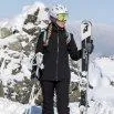 Lara ladies ski jacket black - rukka