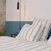 Montalcino Kissenbezug 50x70 cm blanc cassé/poudre poussiéreuse - Journey Living