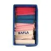 Construction box 120 pieces red, pink, dark blue, nature - Kapla