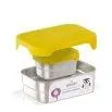 Stainless steel lunch box set yellow - Affenzahn