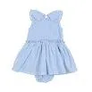 Baby dress Plumeti Placid Blue - Buho