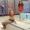 Hearts Red swimsuit - Mini Rodini