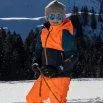 Veste d'hiver pour enfants Champion orange fluorescent - rukka