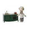 Küche dunkelgrün für Puppenhaus - Maileg