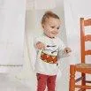Baby Sweatshirt Play The Drum Beige - Bobo Choses