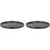 Dinner plate Fjord, 2 pieces, Black - Villa Collection
