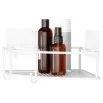 Corner shower tray Cubiko set of 2, White - Umbra