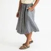 Adult Skirt Midi Storm Blue - MATONA