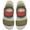Women's sandals Elle Backstrap martini olive/baked clay - Keen