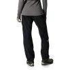 Pantalon de randonnée stretch Ozonic black 010 - Mountain Hardwear