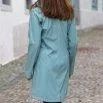 Women's raincoat Kiara blue surf - rukka