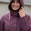 Manteau de pluie pour femme Letti catawba grape - rukka