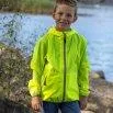 Veste de pluie pour enfants Stina fluorescent lemon - rukka