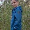 Children's rain jacket Zimi indian teal - rukka